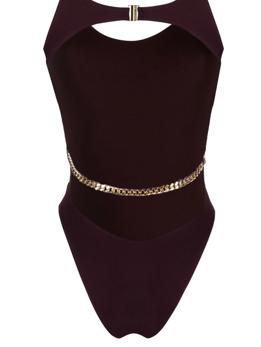 Cheap Women McCartney Stella Falabella swimsuit chain-link 0318