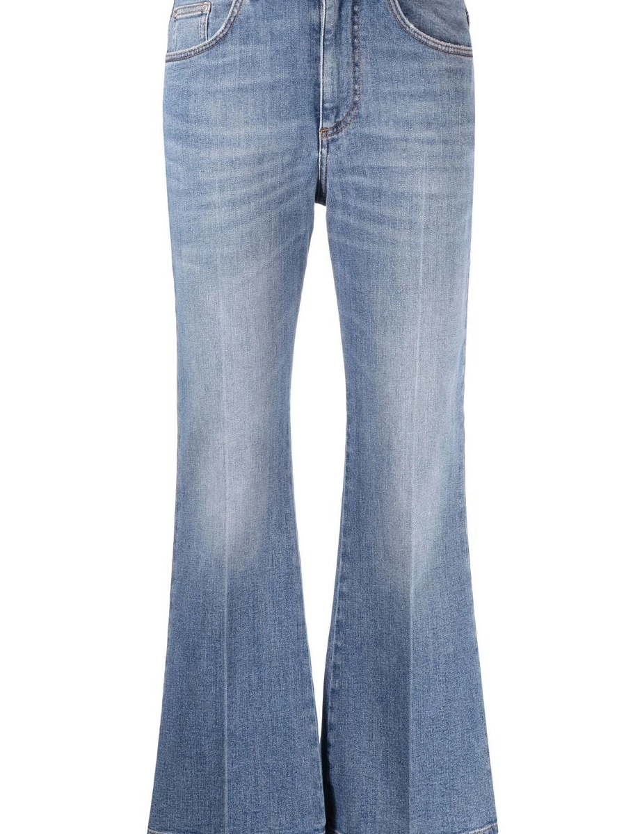 Cheap Women jeans McCartney flared Stella high-waisted 0318
