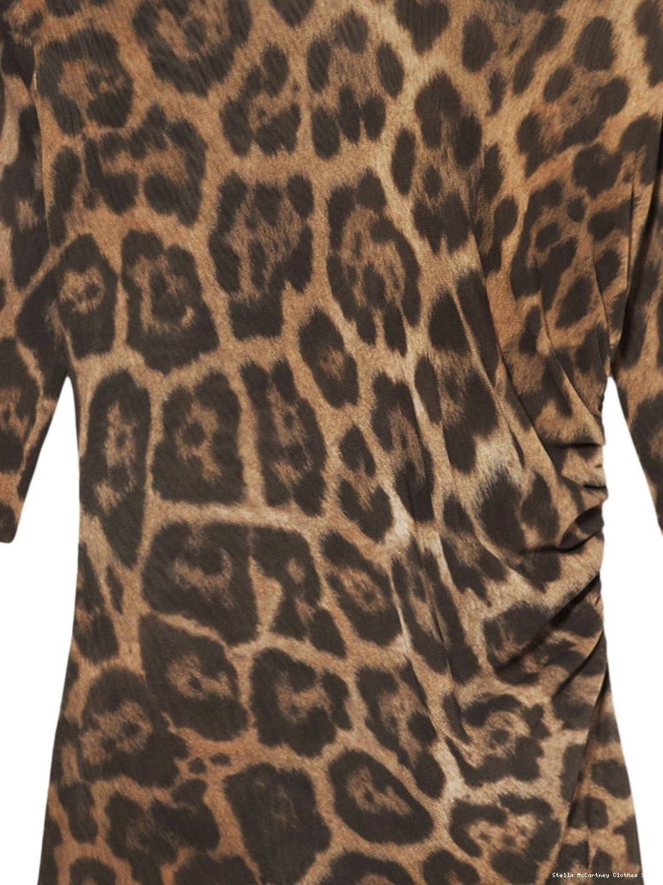 Affordable Stella McCartney Women leopard-print top 0322