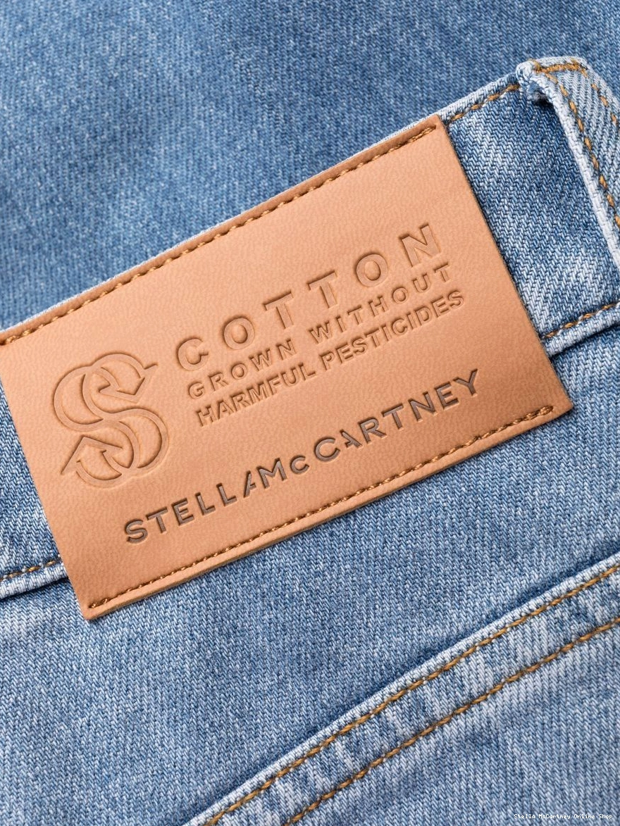 Affordable dye Women jeans flared 70's McCartney Stella dip 0317