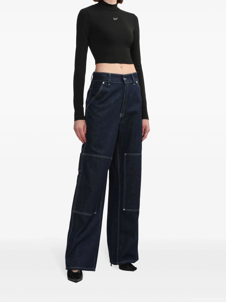 Affordable Women jeans straight-leg Stella cargo McCartney 0319