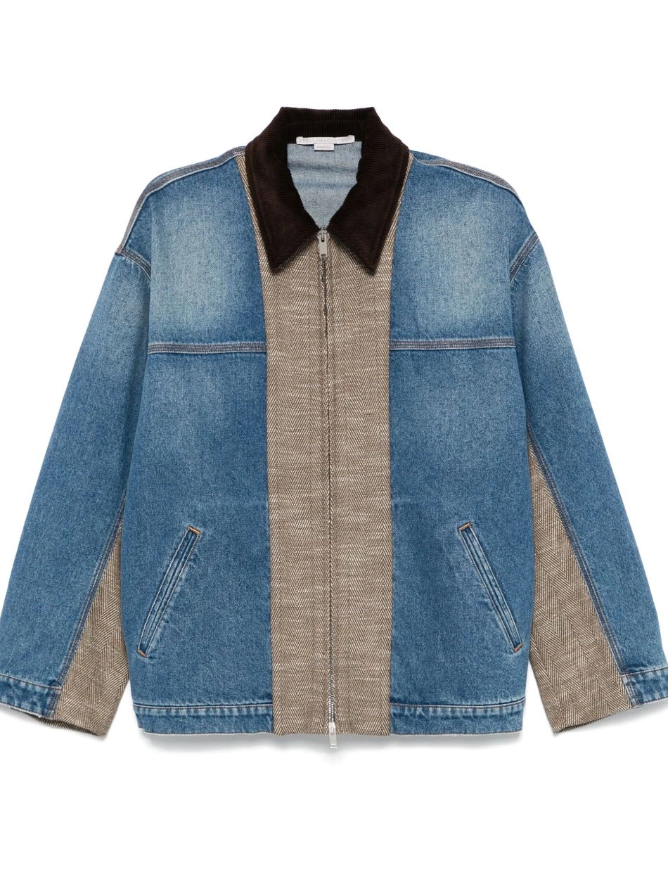 Women McCartney Stella denim tweed jacket 0315