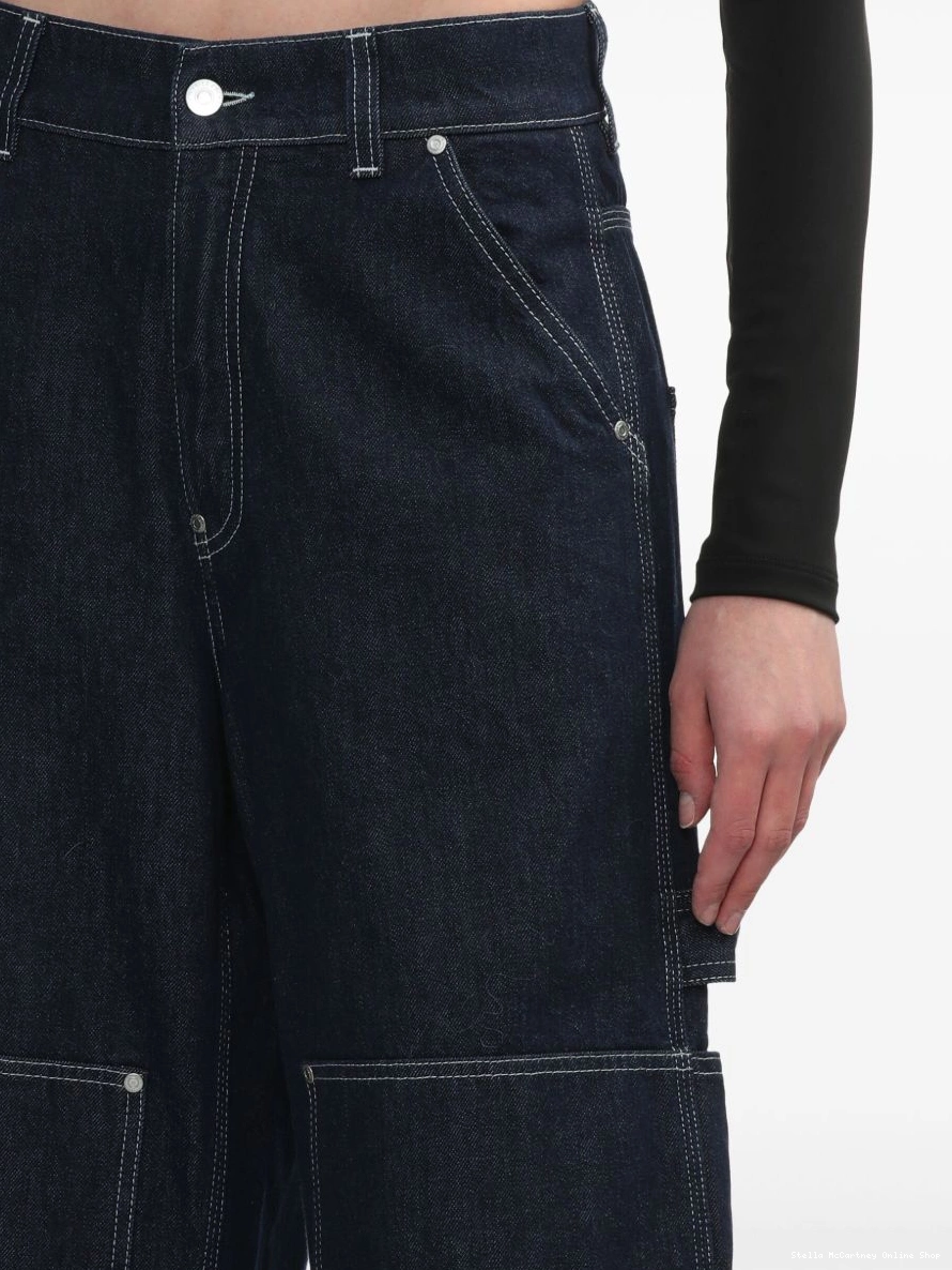 Affordable Women jeans straight-leg Stella cargo McCartney 0319