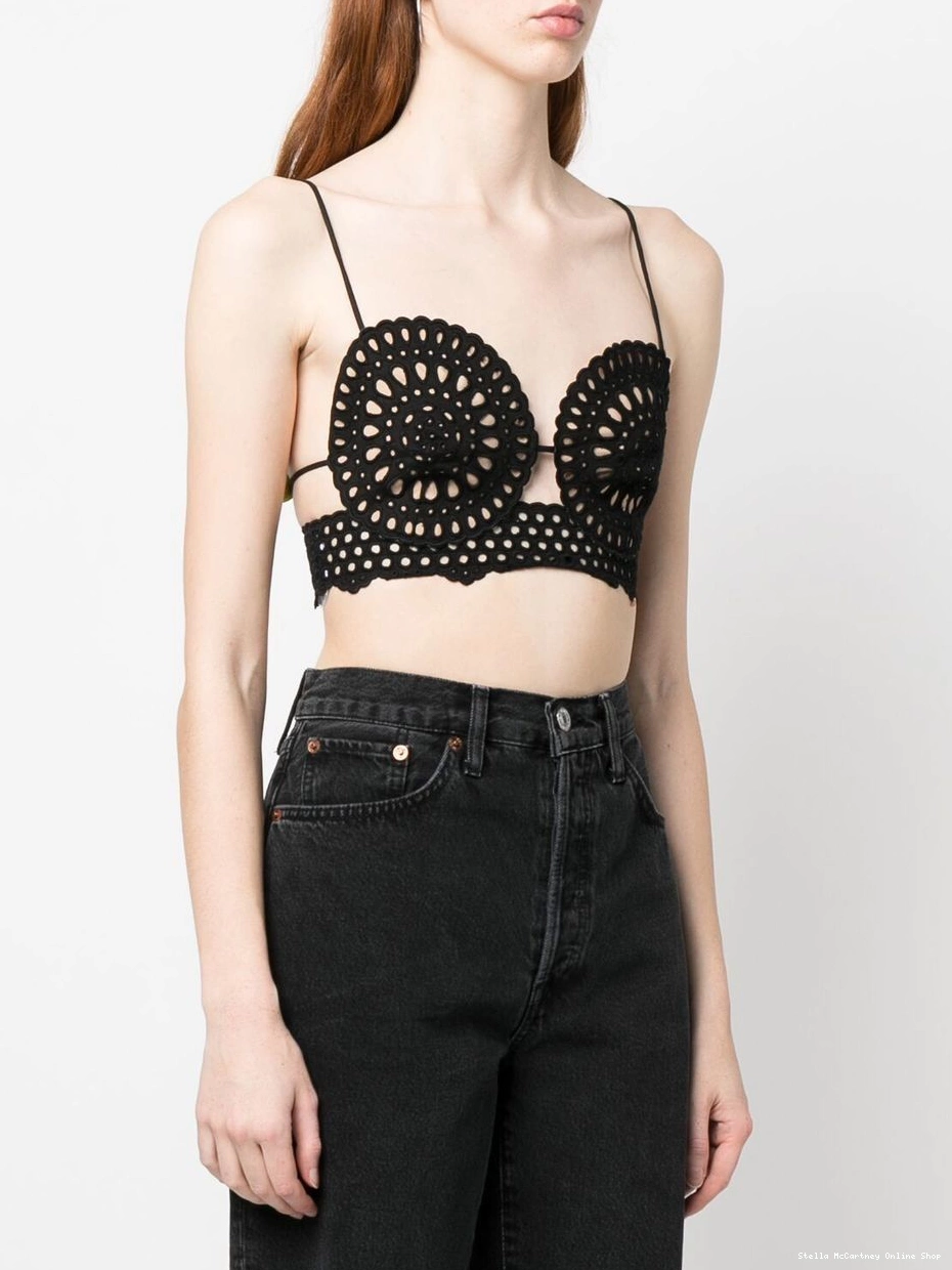 Cheap bralette anglaise top Women McCartney broderie Stella 0315