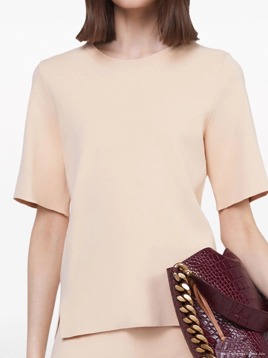 Cheap Stella top McCartney split compact-knit Women 0321
