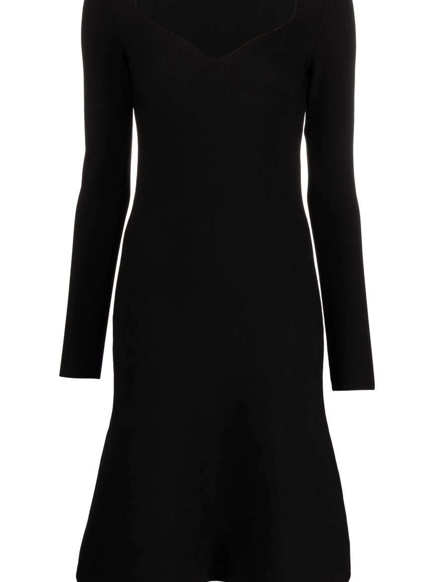 Affordable Stella flared Women sweetheart-neck dress McCartney 0320