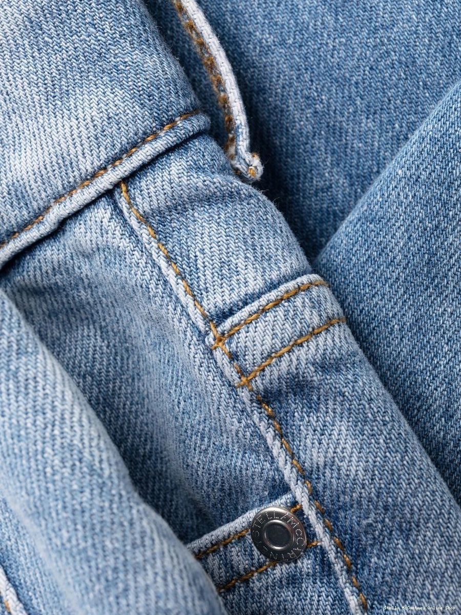 Affordable dye Women jeans flared 70's McCartney Stella dip 0317