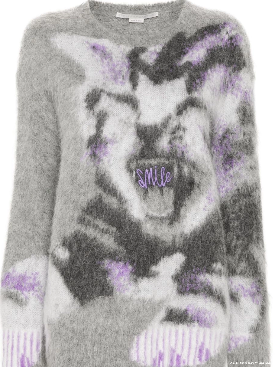 Affordable McCartney Women Cat sweater Stella intarsia 0318