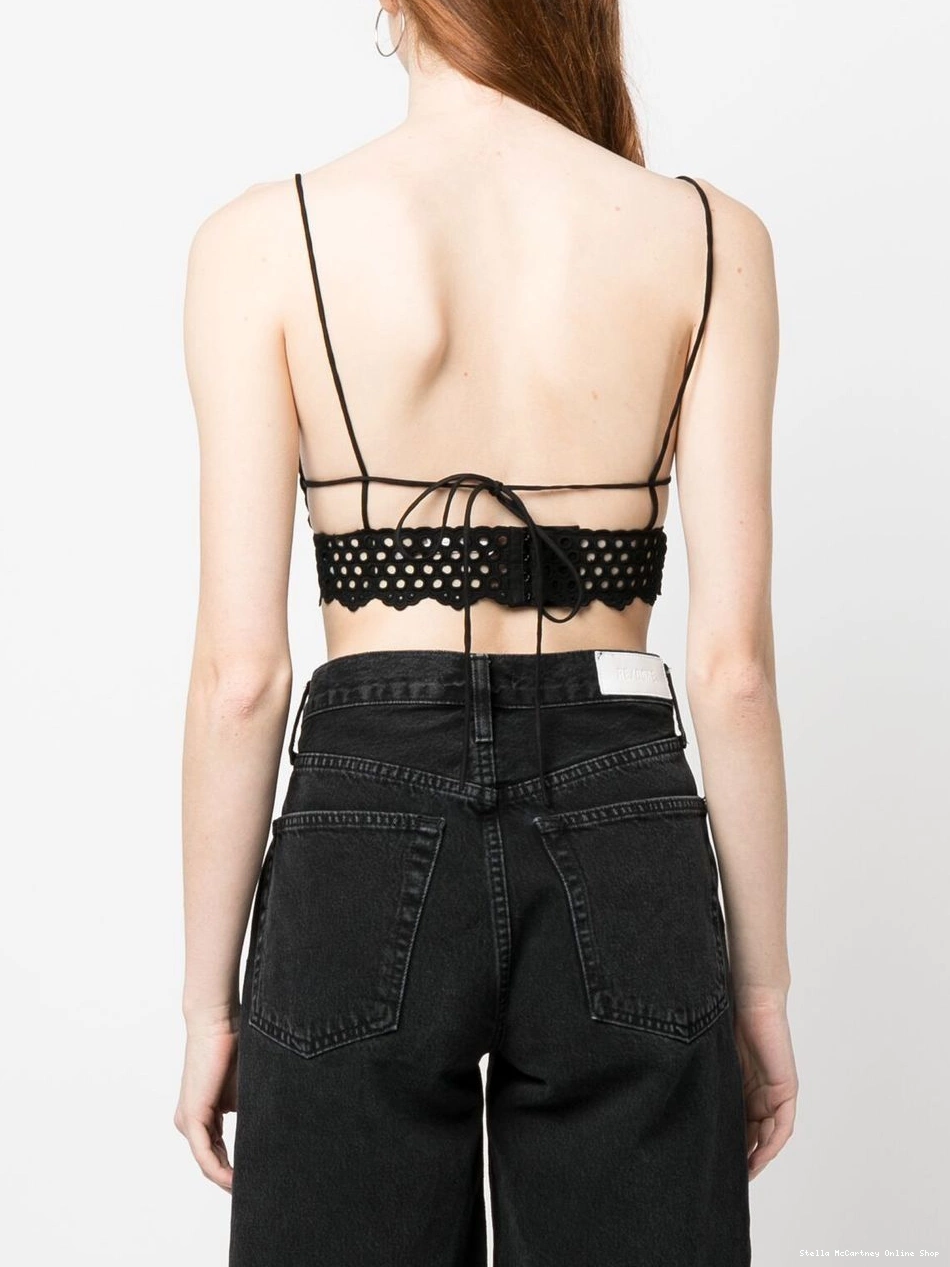 Cheap bralette anglaise top Women McCartney broderie Stella 0315